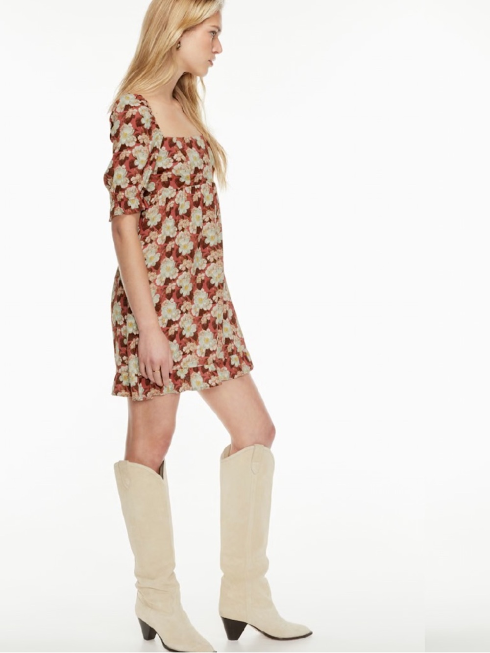 Aritzia Wilfred moorland floral dress - Picture 4 of 8